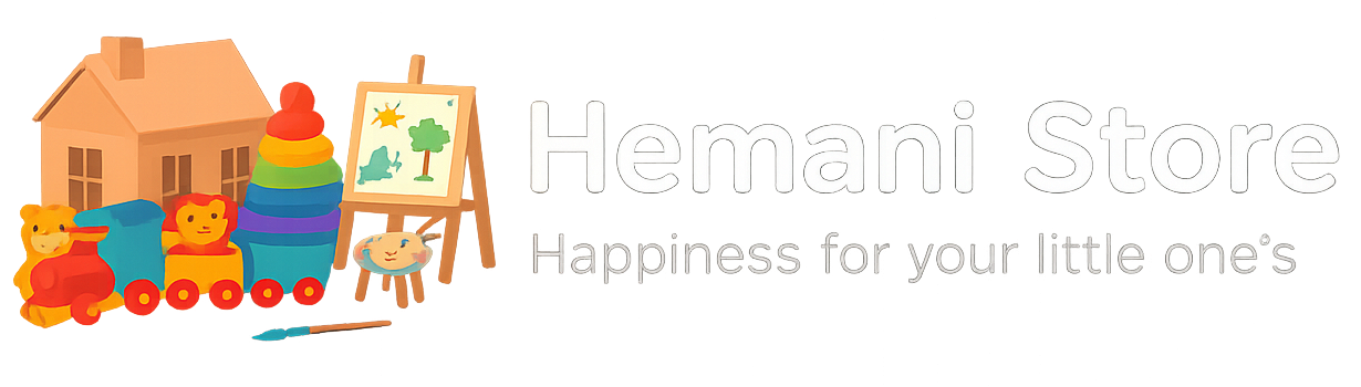 Hemani Store White Logo