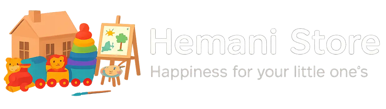 Hemani Store White Logo